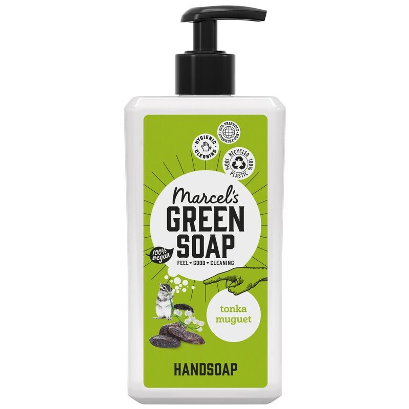 Мыло для рук Тонка и Ландыш Marcel's Green Soap, 500 ml 
Мыло для рук Тонка и Ландыш Marcel's Green Soap, 500 ml