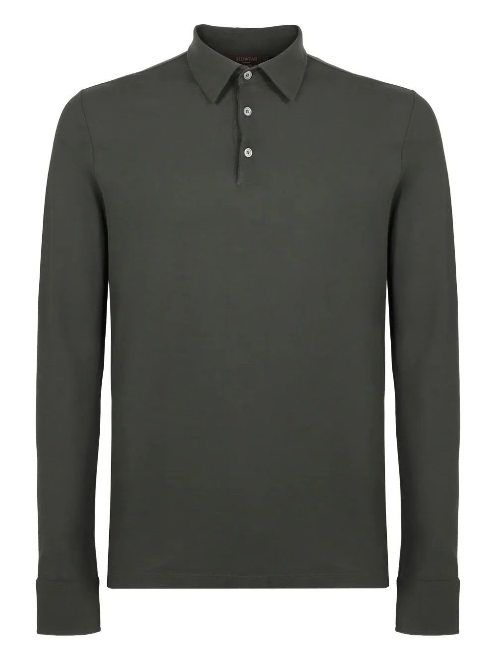 Рубашка-поло с длинными рукавами и застегивающимися манжетами slowear, серый
Рубашка-поло с длинными рукавами и застегивающимися манжетами slowear, серый