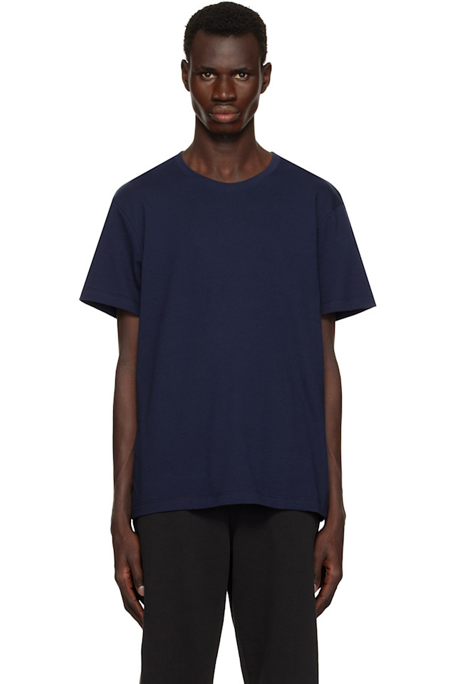 Футболка классическая хлопковая Skims Skims, синий
Футболка классическая хлопковая Skims Skims, синий