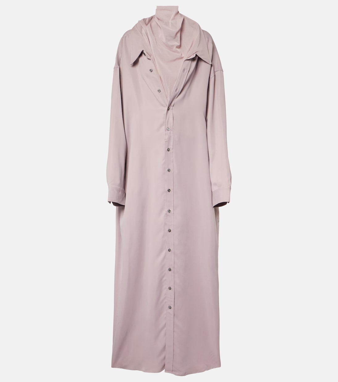 Платье-рубашка с водолазкой и сетчатой отделкой Y/Project, Dusty Lilac
Платье-рубашка с водолазкой и сетчатой отделкой Y/Project, Dusty Lilac