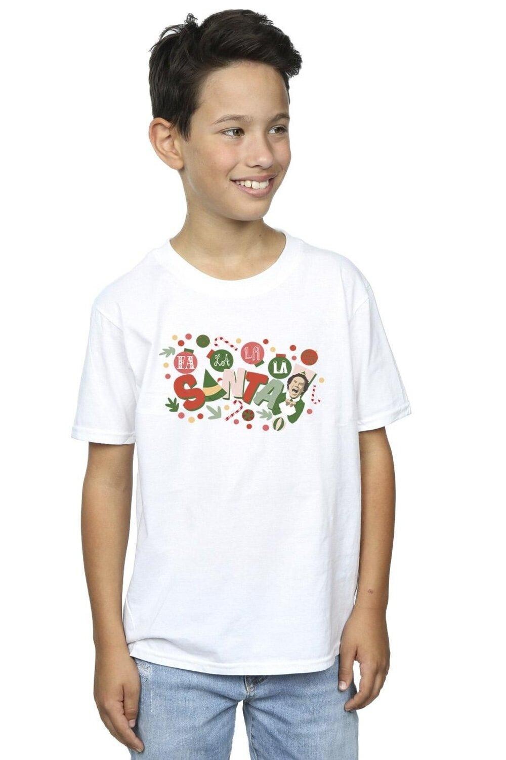 Футболка Санта Фа Ла Ла Ла Elf, белый
Футболка Санта Фа Ла Ла Ла Elf, белый