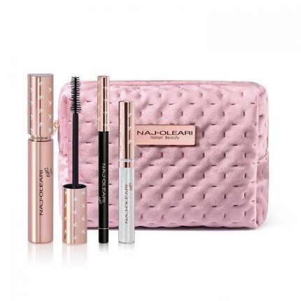 Клатч-коробка Naj Oleari с тушью, карандашом для глаз и блестящей подводкой для туши 
Клатч-коробка Naj Oleari с тушью, карандашом для глаз и блестящей подводкой для туши