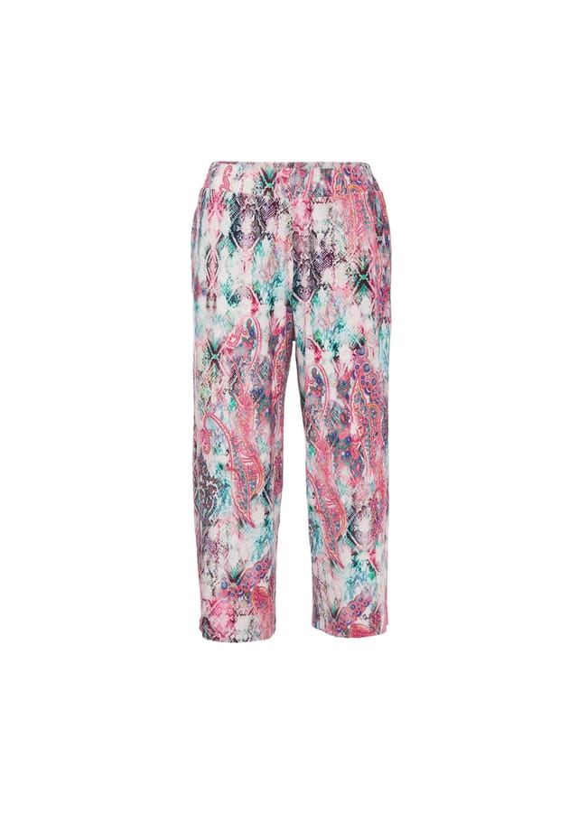 Короткий размер: брюки Louisa с привлекательным принтом и мягкой драпировкой. Goldner, мультиколор
Короткий размер: брюки Louisa с привлекательным принтом и мягкой драпировкой. Goldner, мультиколор