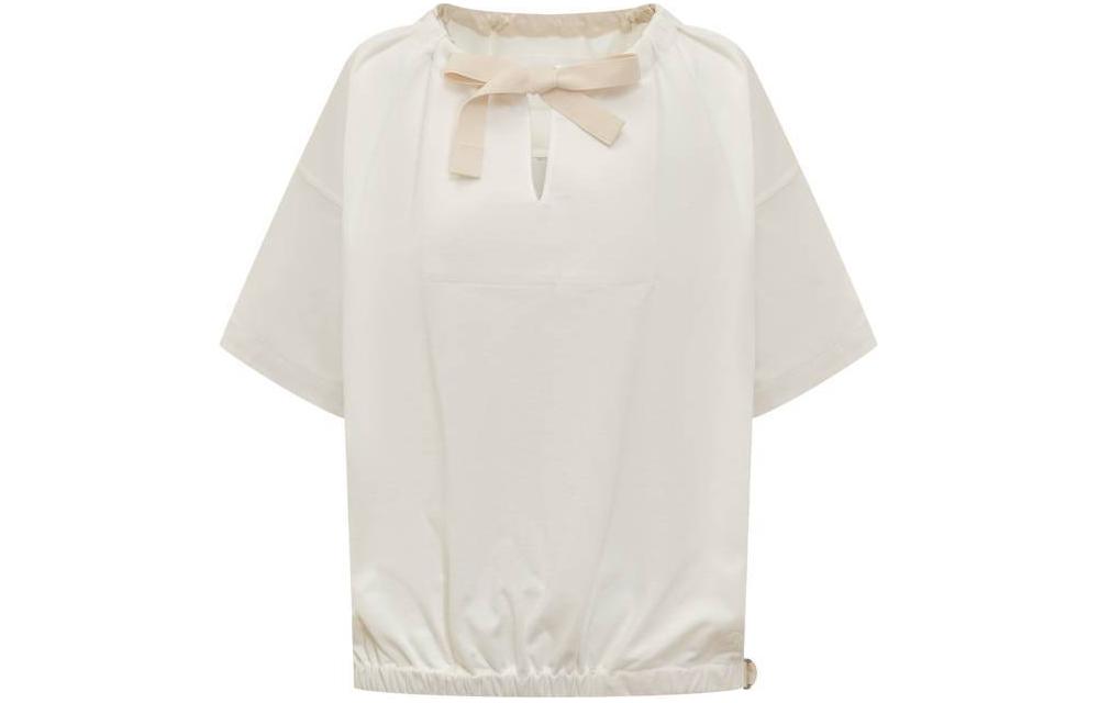 Bow detail Cotton Blouse JIL SANDER, белый
Bow detail Cotton Blouse JIL SANDER, белый
