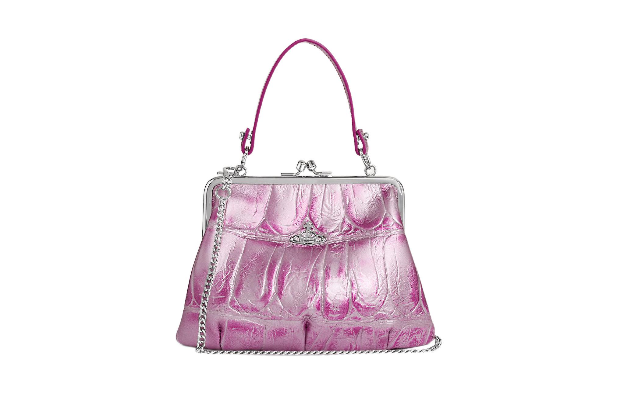 Женский розовый портативный кошелёк Vivienne Westwood на одно плечо из телячьей кожи
Женский розовый портативный кошелёк Vivienne Westwood на одно плечо из телячьей кожи