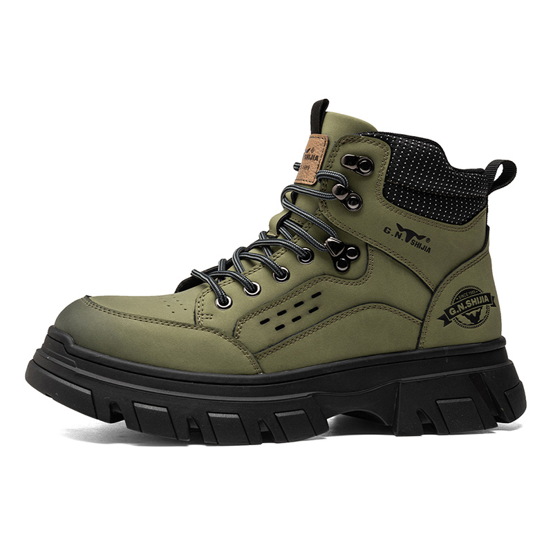 G.N.SHIJIA Короткие уличные ботинки 5 см мужские зеленые, цвет Green
G.N.SHIJIA Короткие уличные ботинки 5 см мужские зеленые, цвет Green