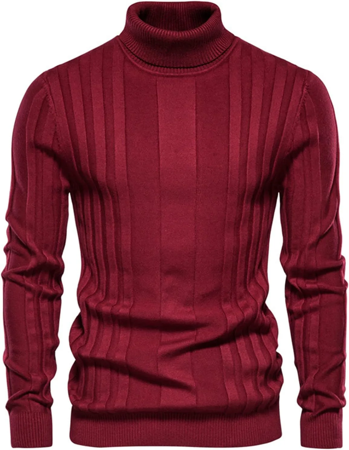 Wankang мужской водолазка Casual Slim Fit свитер однотонный Cable Knit
Wankang мужской водолазка Casual Slim Fit свитер однотонный Cable Knit