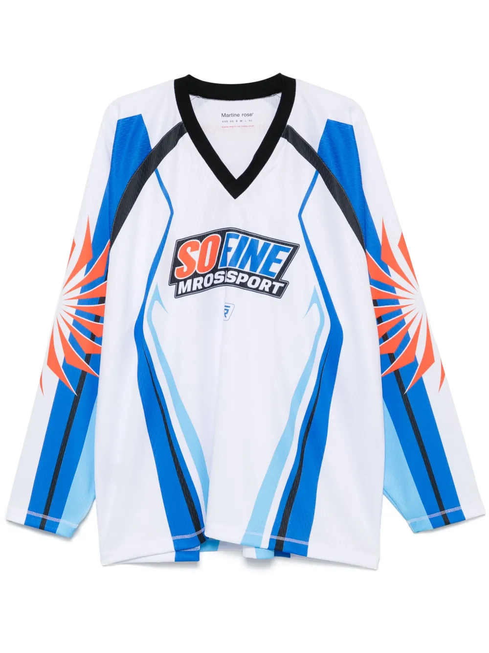 Футболка в стиле колор-блок Martine Rose, белый
Футболка в стиле колор-блок Martine Rose, белый