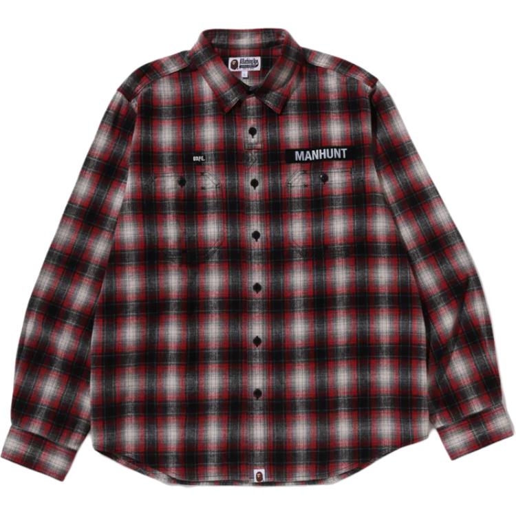 Мужская рубашка A BATHING APE, красный
Мужская рубашка A BATHING APE, красный