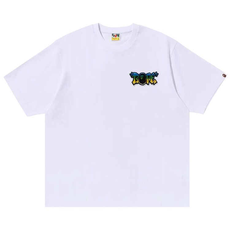 Футболка BAPE Graffiti Brush Applique Tee, White
Футболка BAPE Graffiti Brush Applique Tee, White