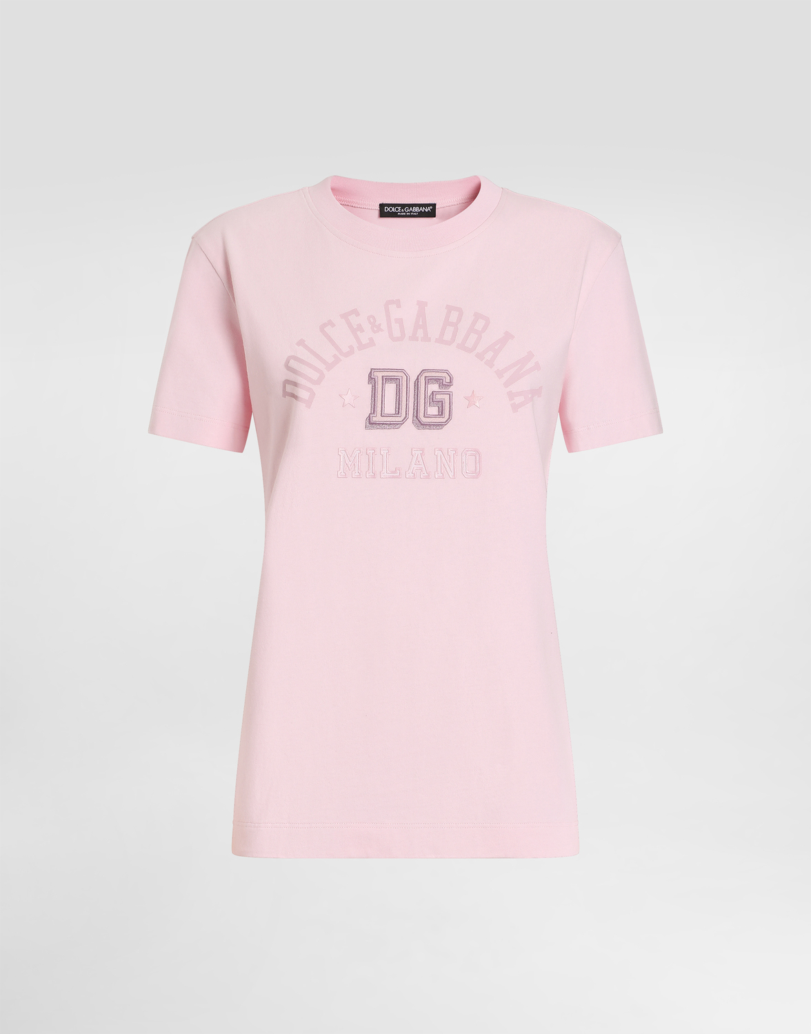 Джемпер из джерси оверсайз с вышивкой выпуклого логотипа dg Dolce & Gabbana, розовый
Джемпер из джерси оверсайз с вышивкой выпуклого логотипа dg Dolce & Gabbana, розовый