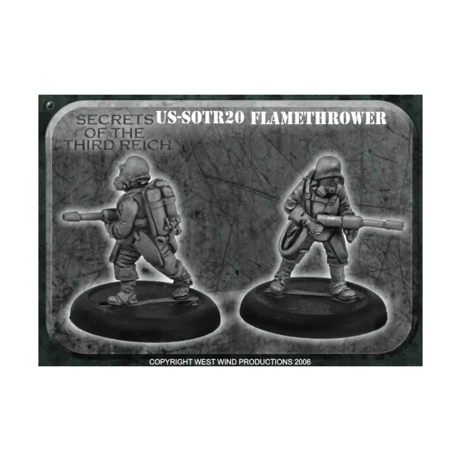 Огнеметы, Secrets of the Third Reich 1949 - U.S.A. (28mm)
Огнеметы, Secrets of the Third Reich 1949 - U.S.A. (28mm)