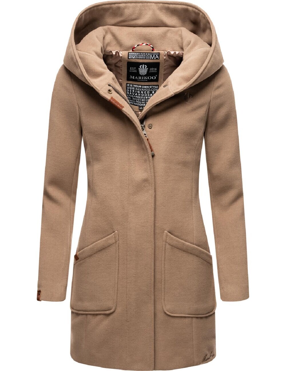 Зимнее пальто Marikoo Maikoo, серый
Зимнее пальто Marikoo Maikoo, серый