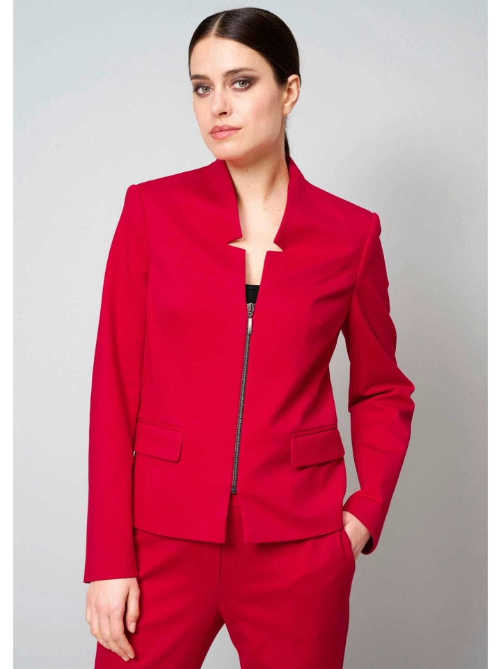 Alba Moda Пиджак с застежкой-молнией, красный
Alba Moda Пиджак с застежкой-молнией, красный