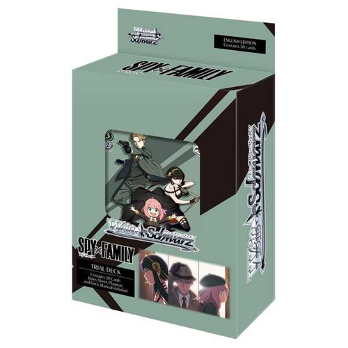 Карточная игра Weiss Schwarz: Trial Deck – Spy X Family Bushiroad
Карточная игра Weiss Schwarz: Trial Deck – Spy X Family Bushiroad