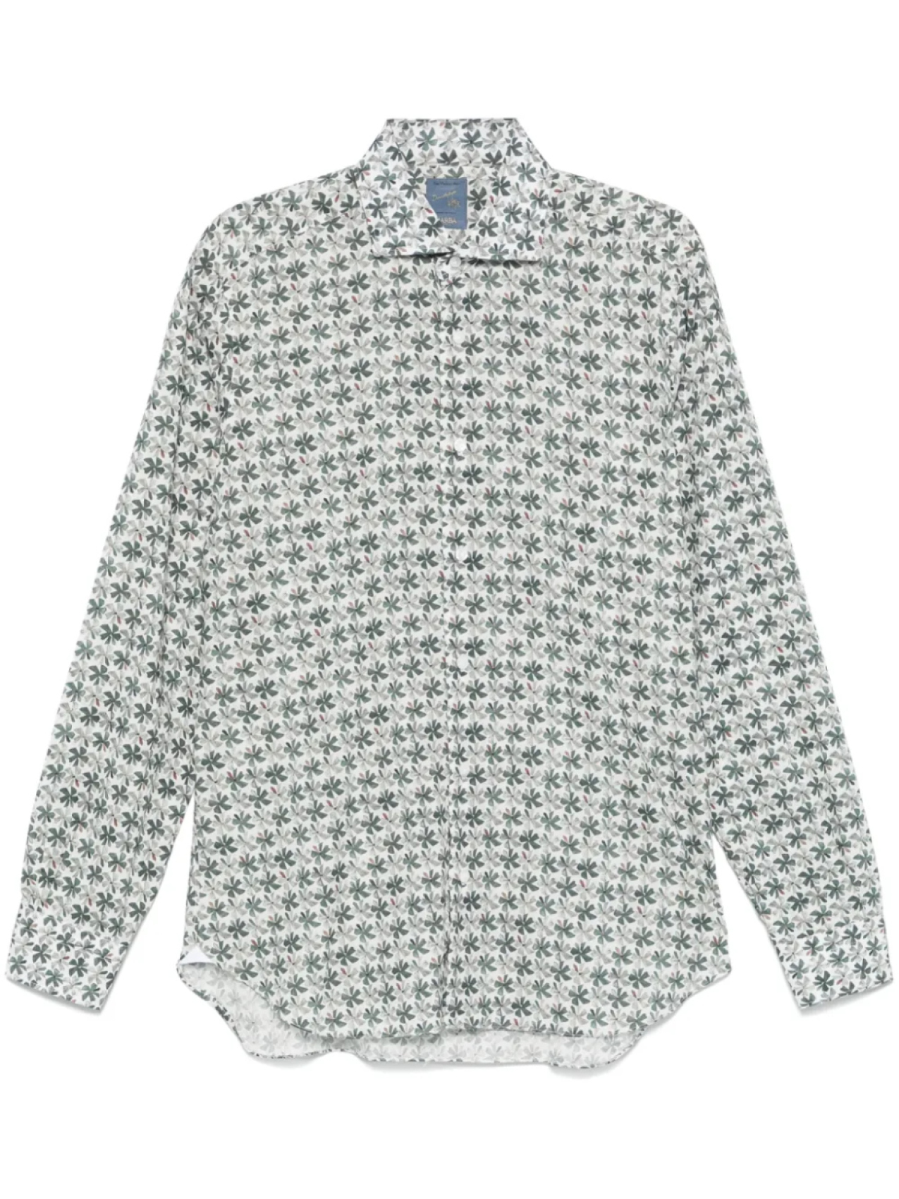 Рубашка Barba с цветочным принтом, белый
Рубашка Barba с цветочным принтом, белый