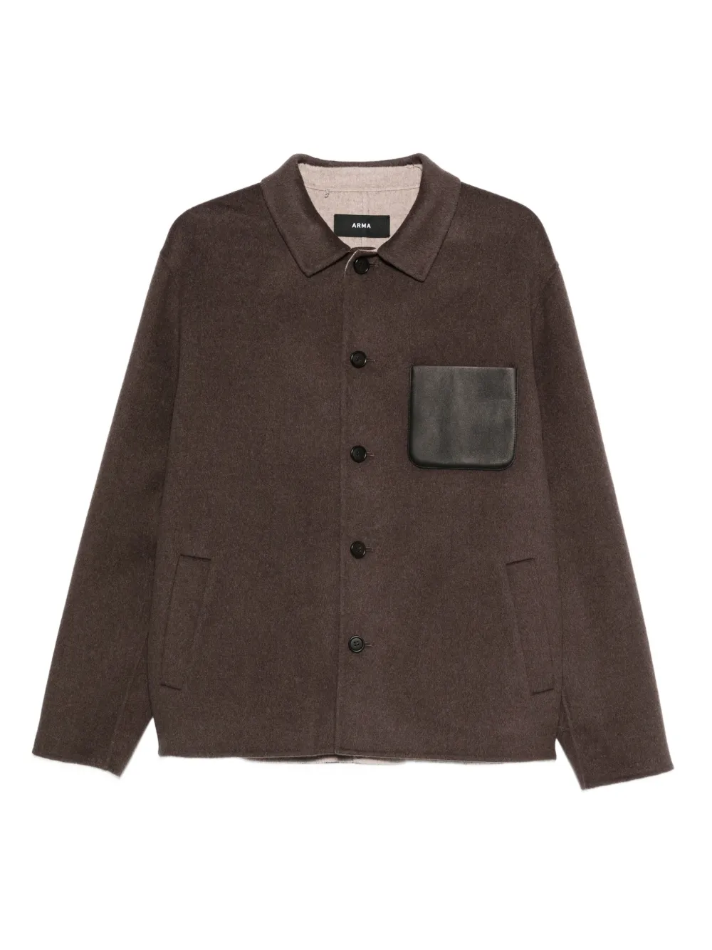 Куртка-рубашка на пуговицах Arma, коричневый
Куртка-рубашка на пуговицах Arma, коричневый