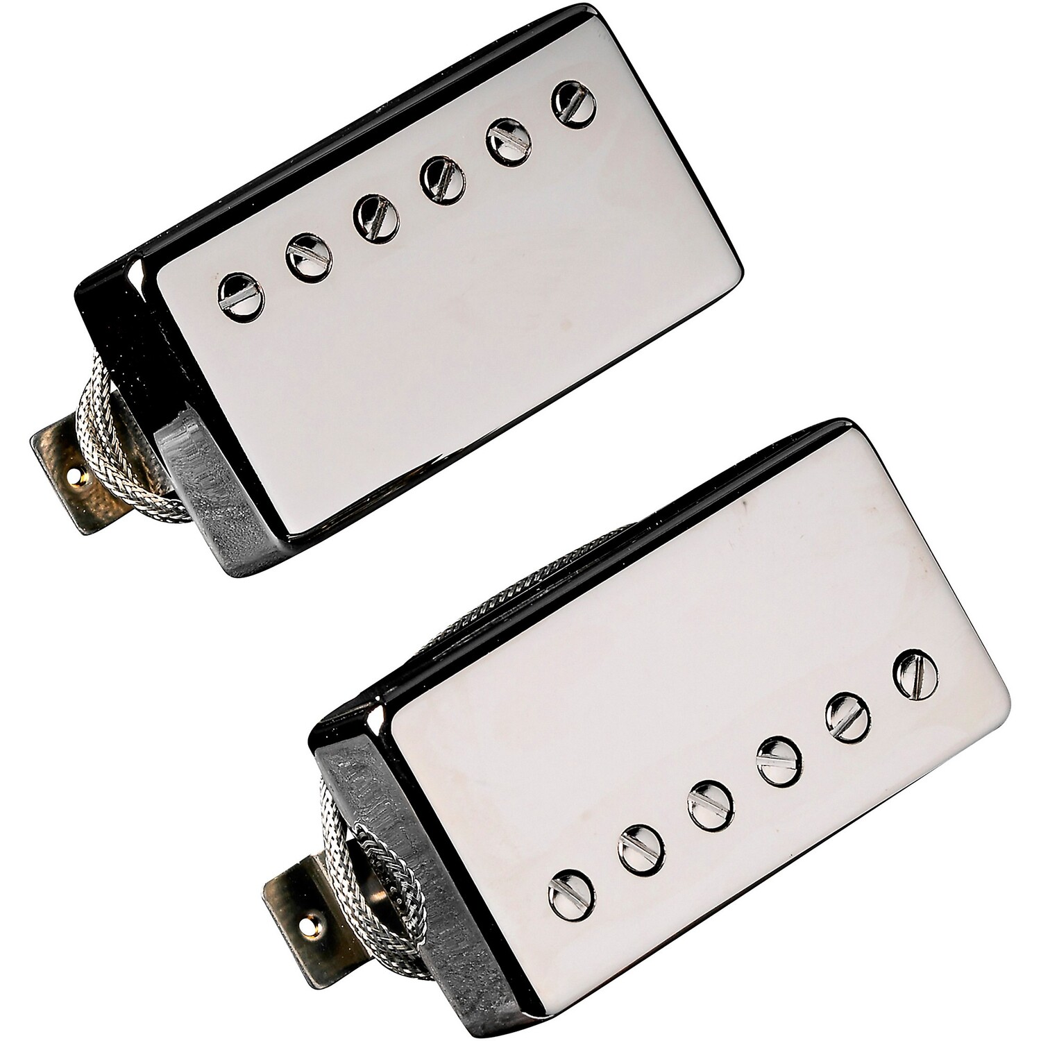 Набор звукоснимателей Seymour Duncan Retrospec'd Antiquity Humbucker - несостаренный никель-никелевый чехол
Набор звукоснимателей Seymour Duncan Retrospec'd Antiquity Humbucker - несостаренный никель-никелевый чехол