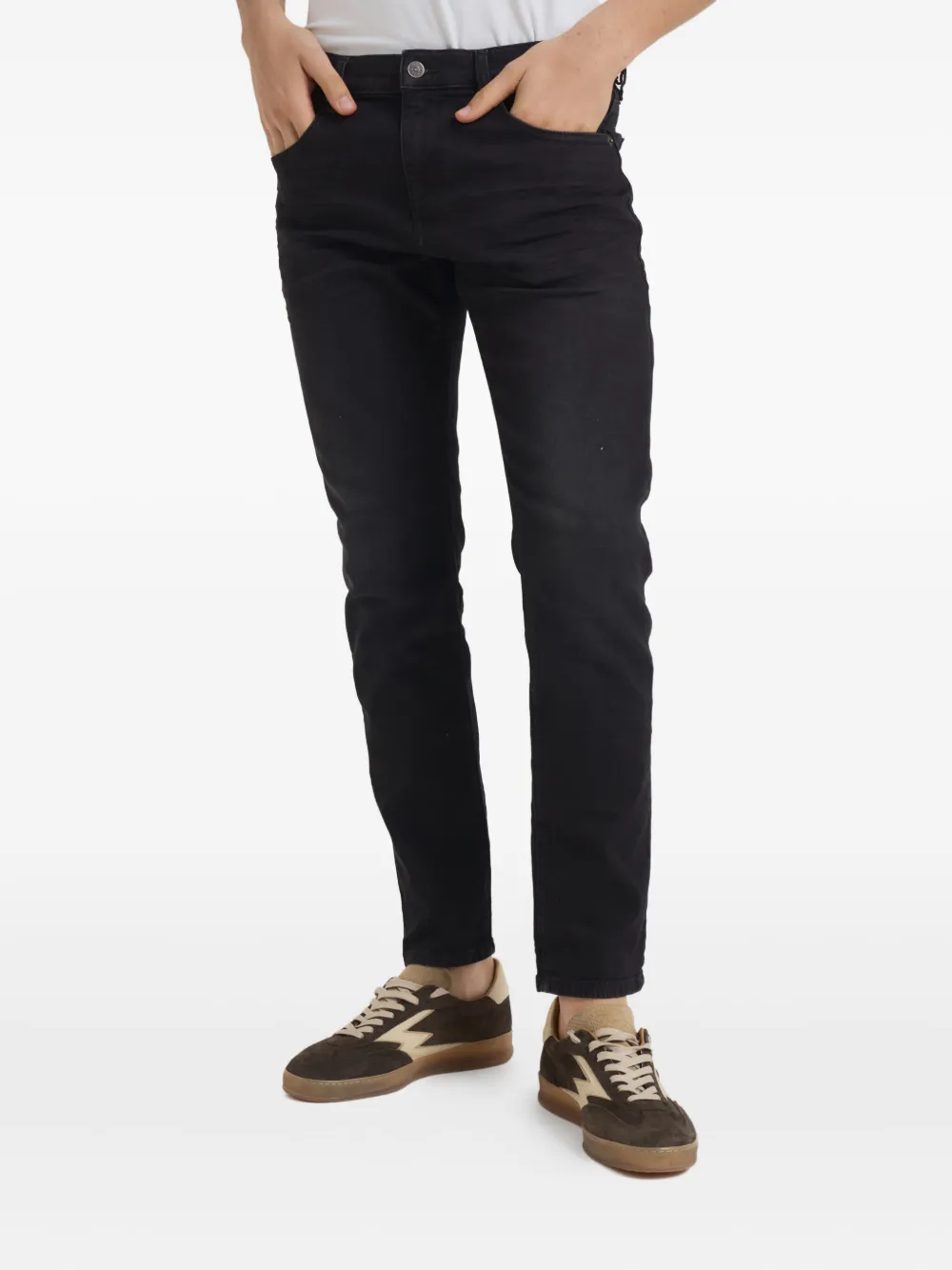 Джинсы с логотипом Diesel, черный 
Джинсы с логотипом Diesel, черный