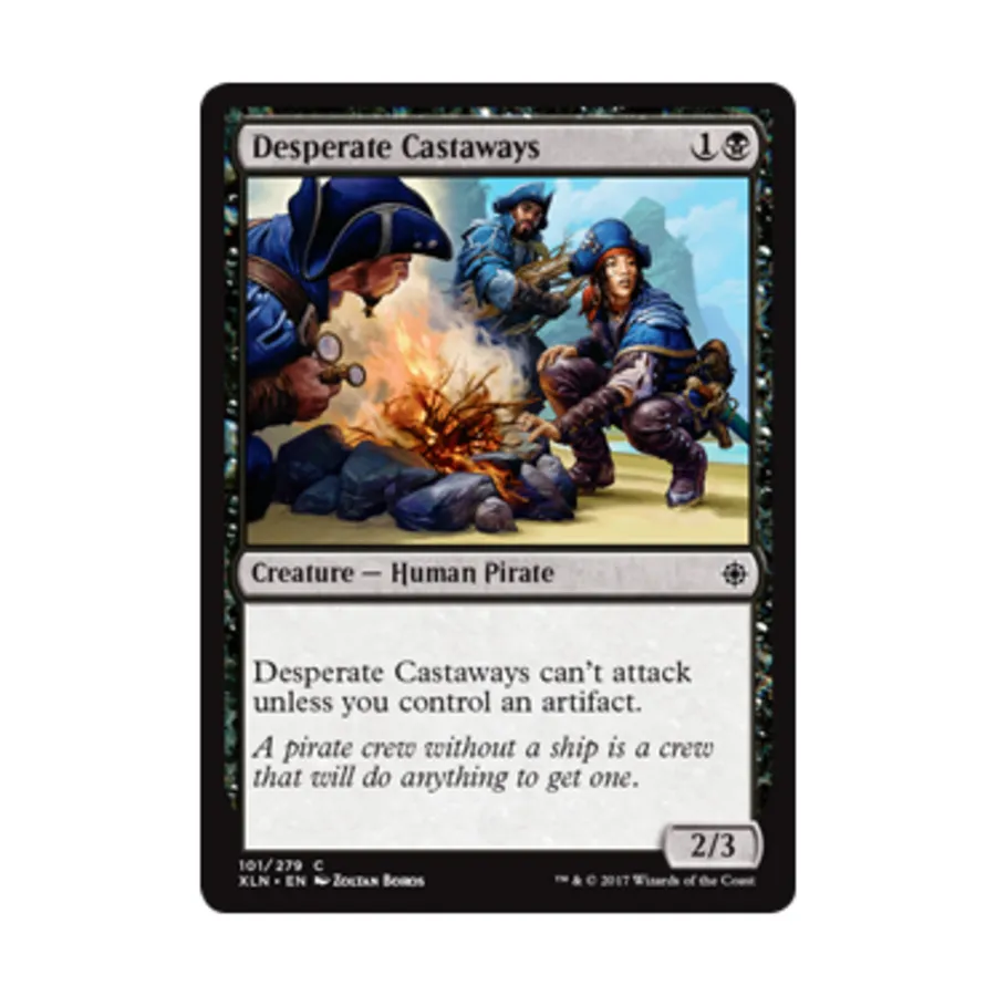 CCG Отчаянные потерпевшие кораблекрушение (К), MTG - Ixalan
CCG Отчаянные потерпевшие кораблекрушение (К), MTG - Ixalan