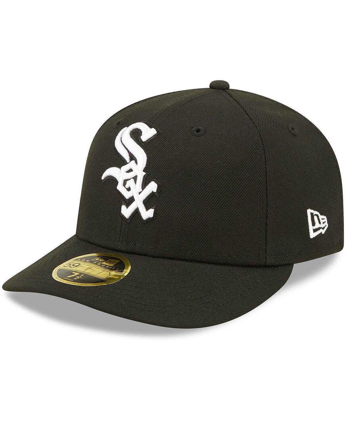 Мужская приталенная шляпа Chicago White Sox черно-белая с низким профилем 59FIFTY New Era
Мужская приталенная шляпа Chicago White Sox черно-белая с низким профилем 59FIFTY New Era