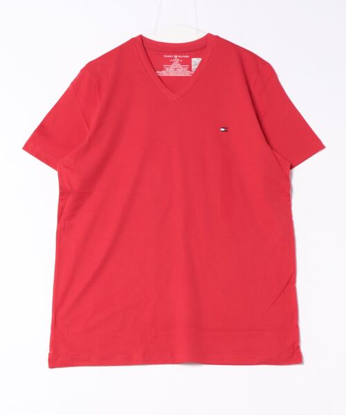 Футболка базовая с V-образным вырезом и коротким рукавом, с вышивкой TOMMY HILFIGER, красный
Футболка базовая с V-образным вырезом и коротким рукавом, с вышивкой TOMMY HILFIGER, красный