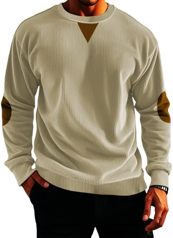 Мужской пуловер-хенли с длинным рукавом, свободный, на пуговицах
Мужской пуловер-хенли с длинным рукавом, свободный, на пуговицах