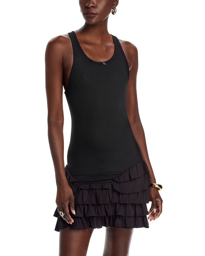 Платье без рукавов Clea с рюшами STEVE MADDEN, черный
Платье без рукавов Clea с рюшами STEVE MADDEN, черный