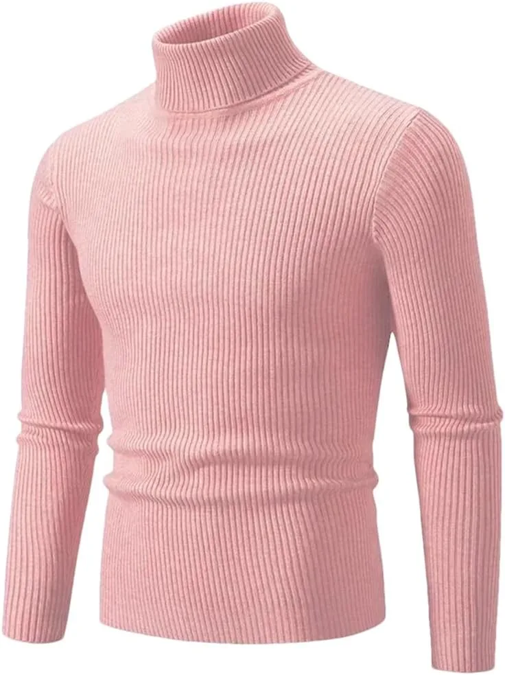 Мужской свитер с высоким воротником
Мужской свитер с высоким воротником