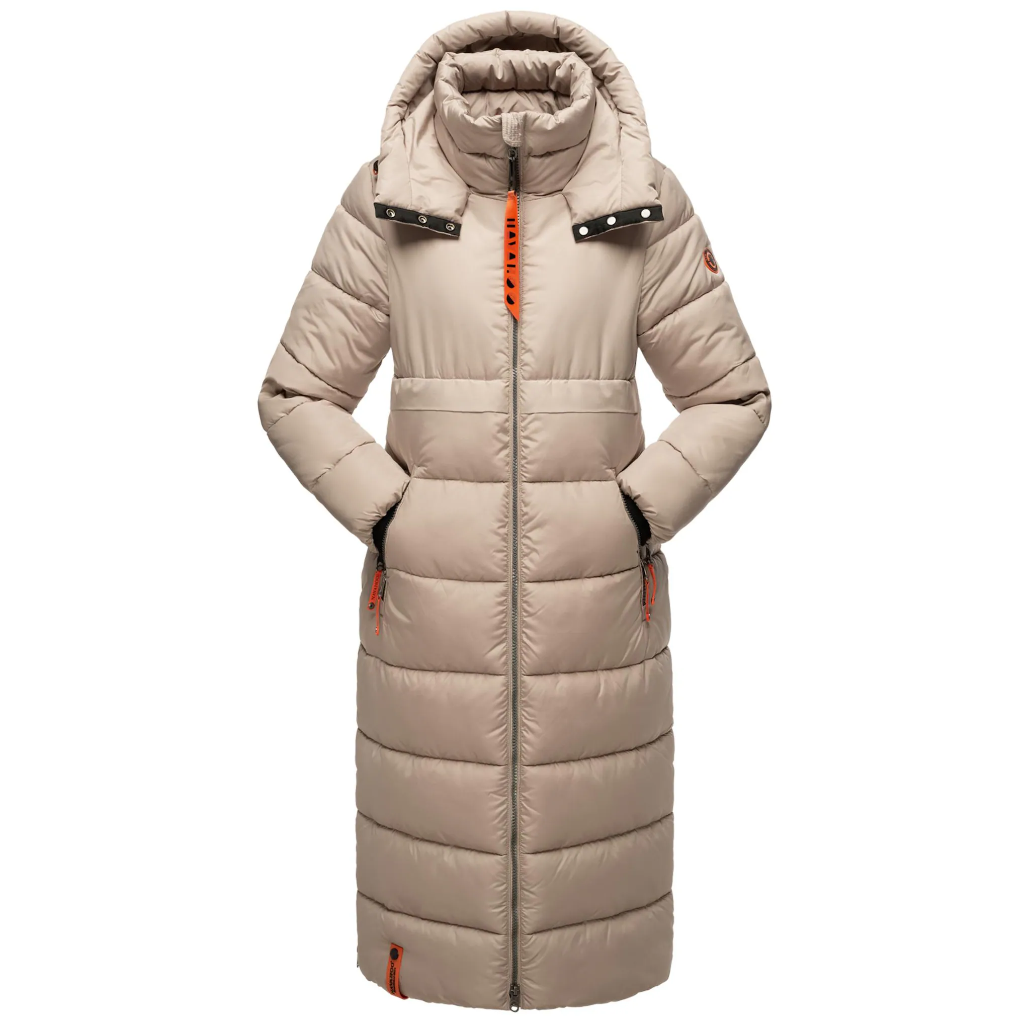 Стеганое пальто Navahoo "Хрустальный цветок", модное, стеганое женское зимнее пальто, коричневый