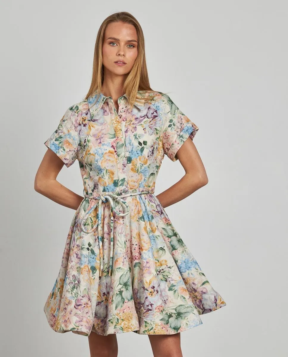 Короткое платье без рукавов с круглым вырезом и цветочным принтом Alma En Pena, многоцветный
Короткое платье без рукавов с круглым вырезом и цветочным принтом Alma En Pena, многоцветный