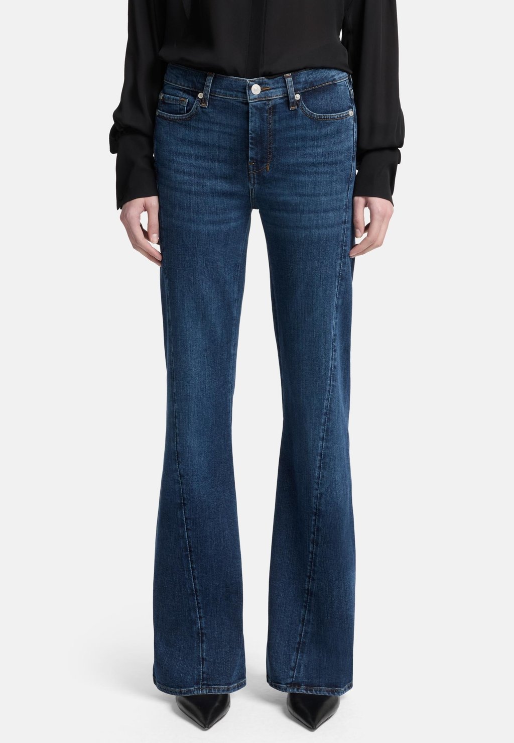 Расклешенные джинсы FLARE FIT DOJO TAILORLESS 7 for all mankind, темно-синий
Расклешенные джинсы FLARE FIT DOJO TAILORLESS 7 for all mankind, темно-синий