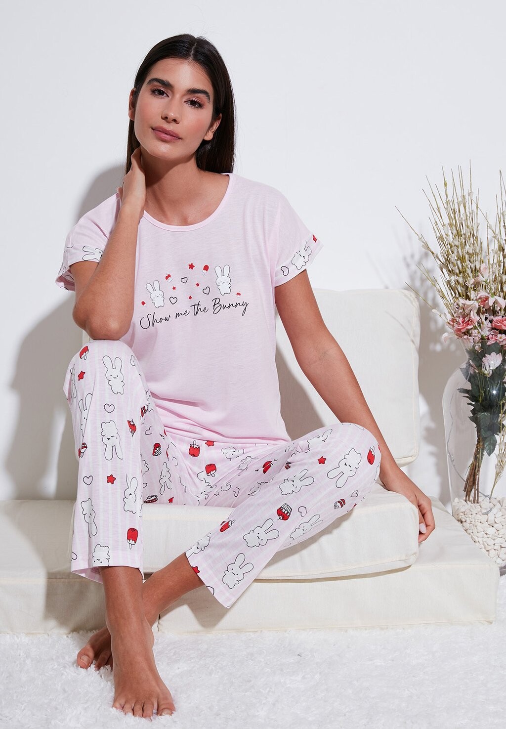 Пижамный комплект REGULAR FIT LELA, цвет Mottled Light Pink
Пижамный комплект REGULAR FIT LELA, цвет Mottled Light Pink