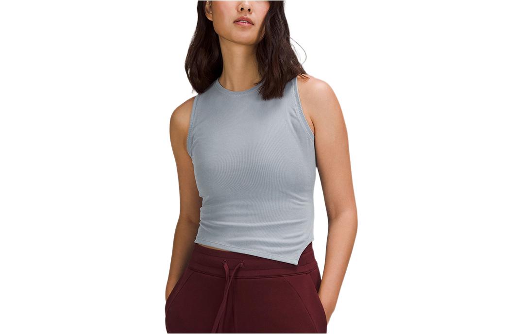 Футболка-майка Lululemon, темно-оливковый зеленый 
Футболка-майка Lululemon, темно-оливковый зеленый