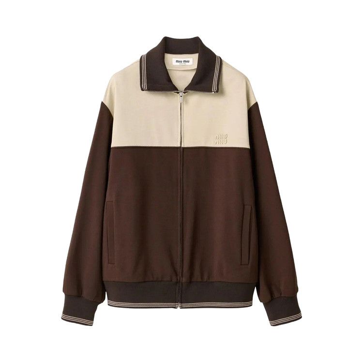 Куртка Miu Miu Zipper Sweatshirt, Cocoa/Sand
Куртка Miu Miu Zipper Sweatshirt, Cocoa/Sand