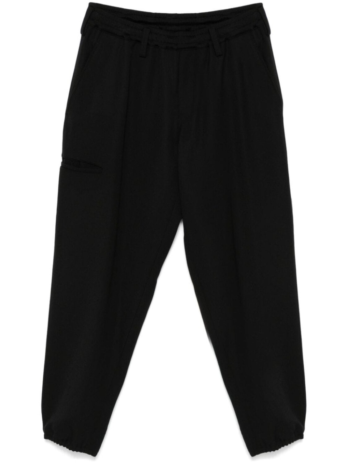 Yohji Yamamoto шерстяные брюки с эластичным поясом, черный
Yohji Yamamoto шерстяные брюки с эластичным поясом, черный