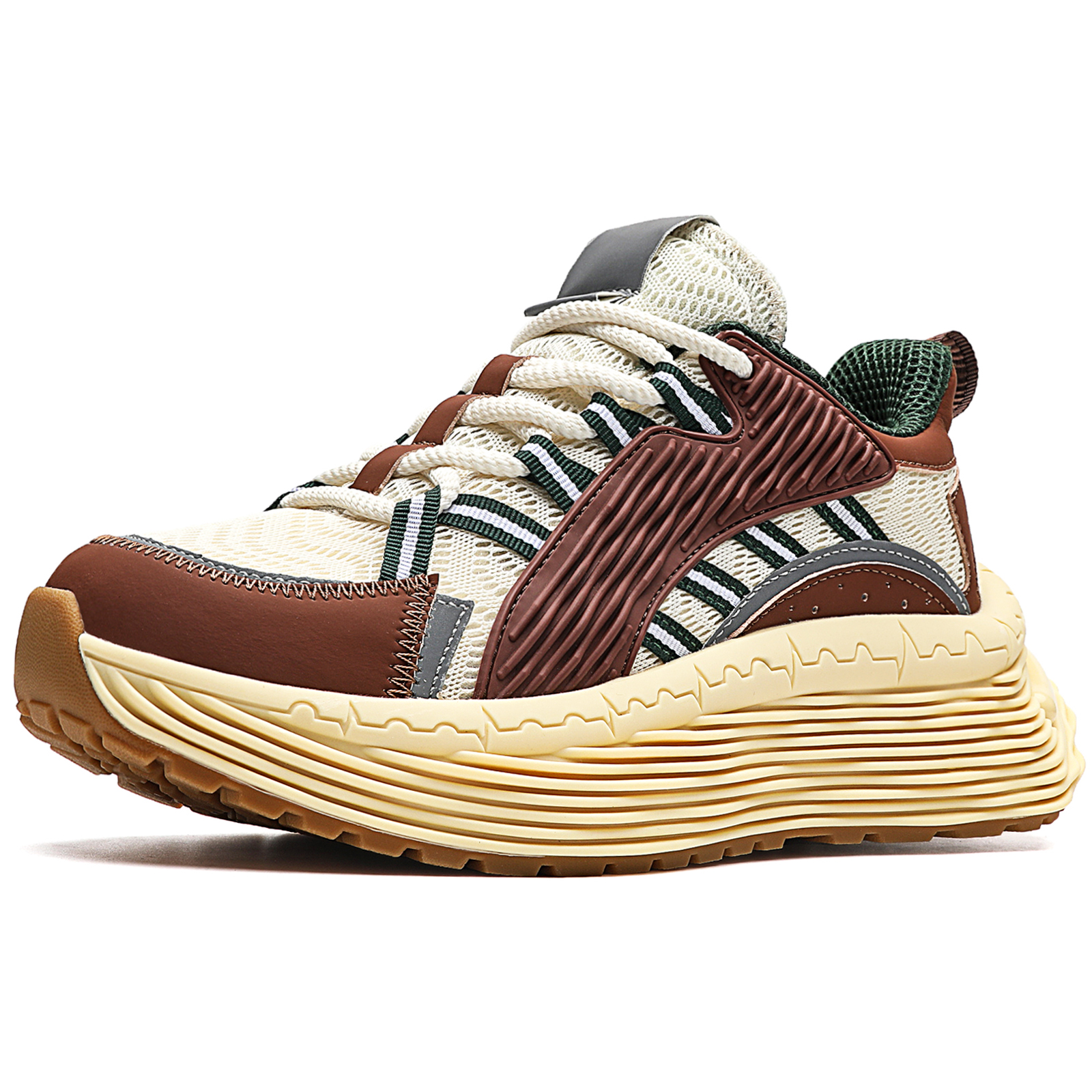 ORD Легкие, износостойкие, нескользящие, увеличивающие высоту кроссовки с низким верхом, мужские, бежево-коричневые
ORD Легкие, износостойкие, нескользящие, увеличивающие высоту кроссовки с низким верхом, мужские, бежево-коричневые