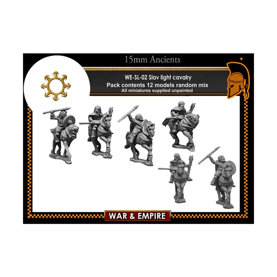 Кавалерия с копьем и щитом, War & Empire - Dark Ages Miniatures - Slav (15mm)
Кавалерия с копьем и щитом, War & Empire - Dark Ages Miniatures - Slav (15mm)