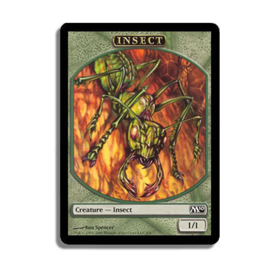CCG Насекомое - Жетон (С), MTG - Magic 2010
CCG Насекомое - Жетон (С), MTG - Magic 2010