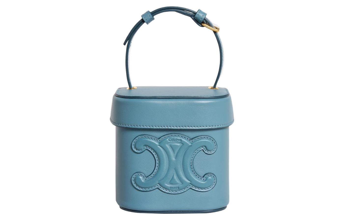 CELINE Гладкая кожаная коробочная сумка через плечо маленького размера женская джинсовая синяя
CELINE Гладкая кожаная коробочная сумка через плечо маленького размера женская джинсовая синяя