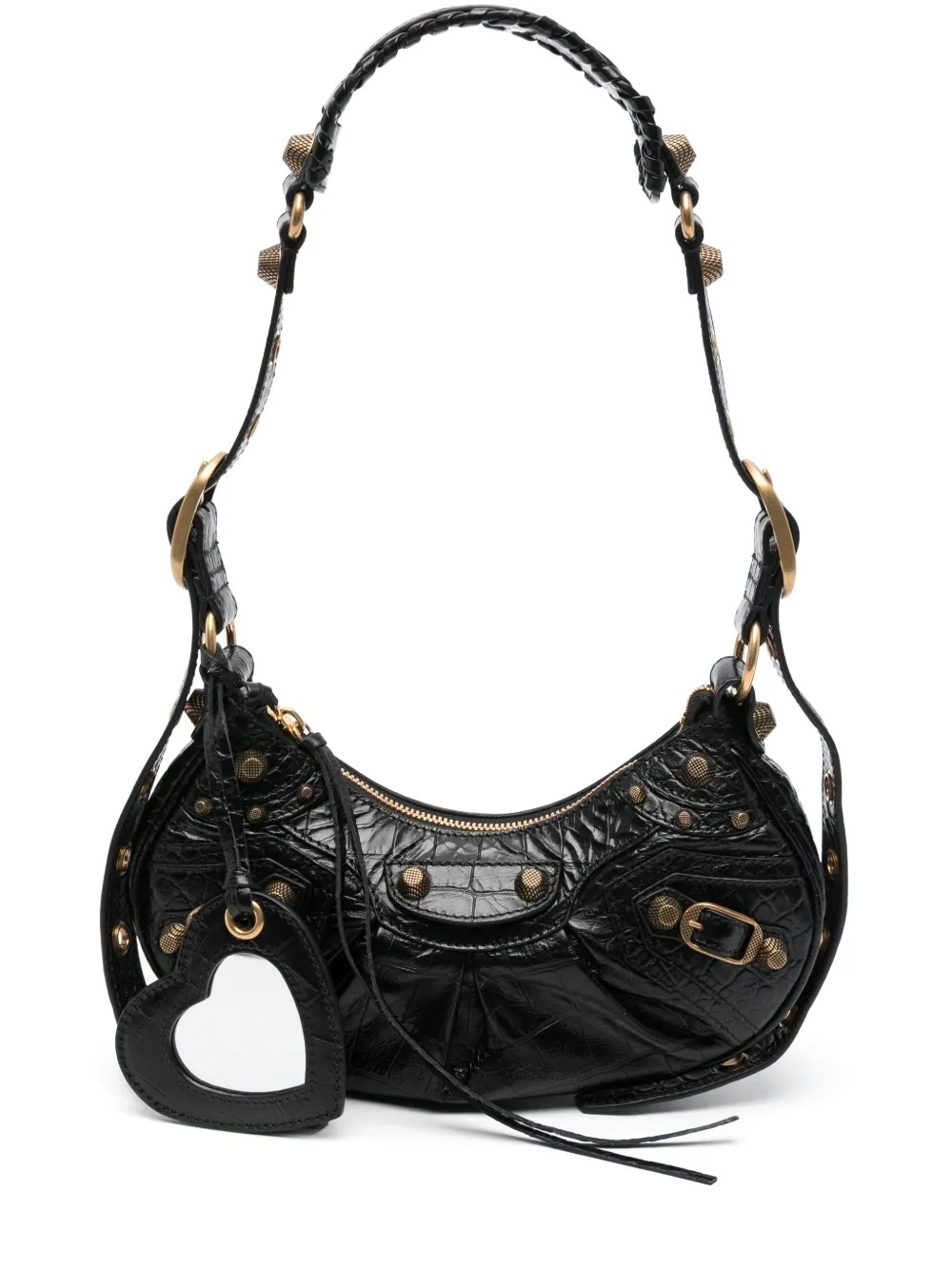 Сумка на плечо Le Cagole XS BALENCIAGA, черный 
Сумка на плечо Le Cagole XS BALENCIAGA, черный