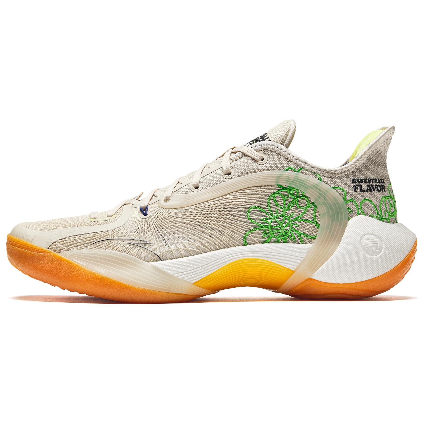 Анта 3 поинт рэйн 2 мужские баскетбольные кроссовки низкие с амортизацией и противоскользящими свойствами бежево-оранжево-зеленые
Анта 3 поинт рэйн 2 мужские баскетбольные кроссовки низкие с амортизацией и противоскользящими свойствами бежево-оранжево-зеленые