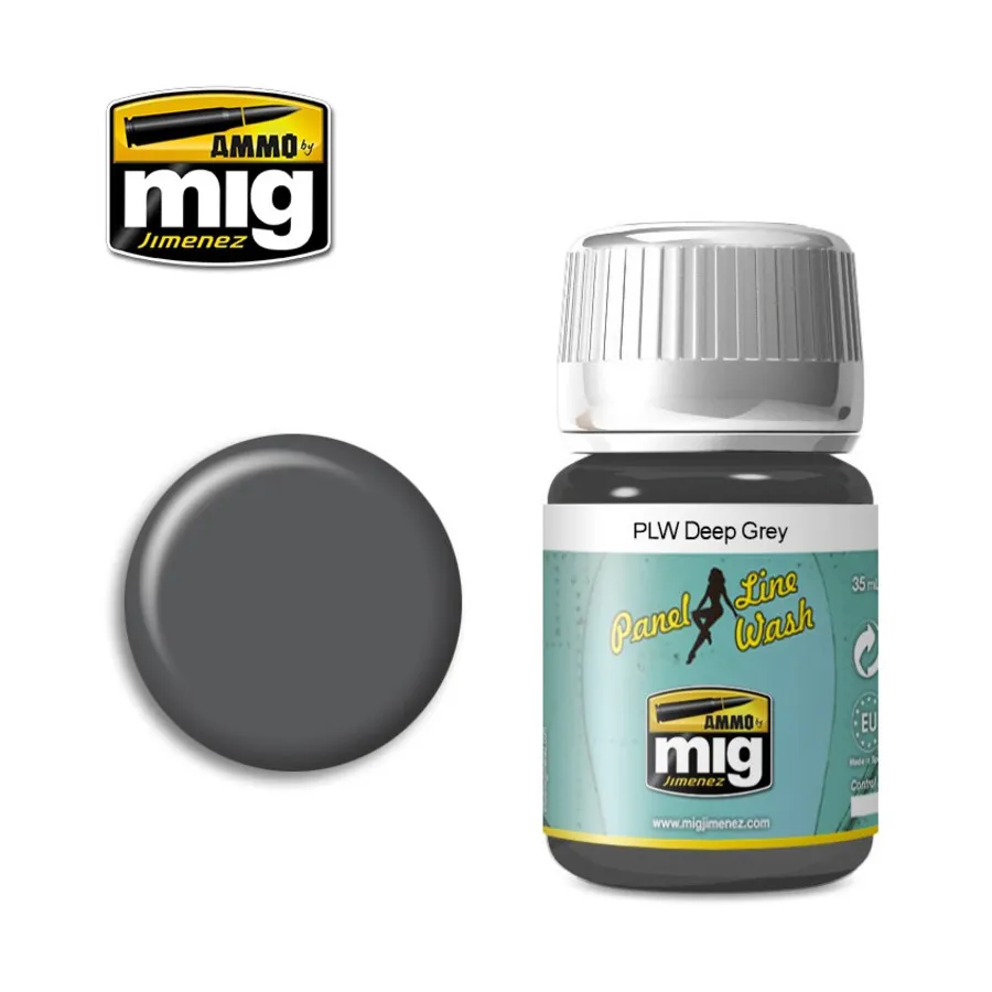 Глубокий серый, Panel Line Wash
Глубокий серый, Panel Line Wash