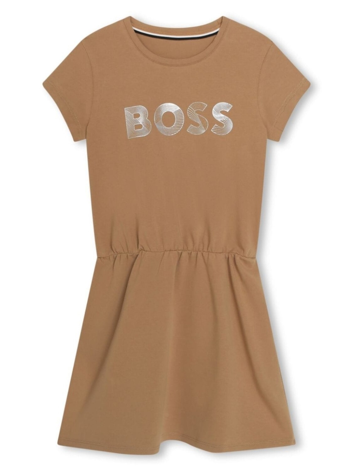 BOSS Kidswear платье А-силуэта с логотипом, коричневый
BOSS Kidswear платье А-силуэта с логотипом, коричневый