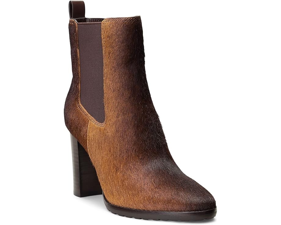 Ботинки LAUREN Ralph Lauren Mylah Ombré Haircalf Bootie, цвет Dark Brown Ombre/Chestnut Brown
Ботинки LAUREN Ralph Lauren Mylah Ombré Haircalf Bootie, цвет Dark Brown Ombre/Chestnut Brown