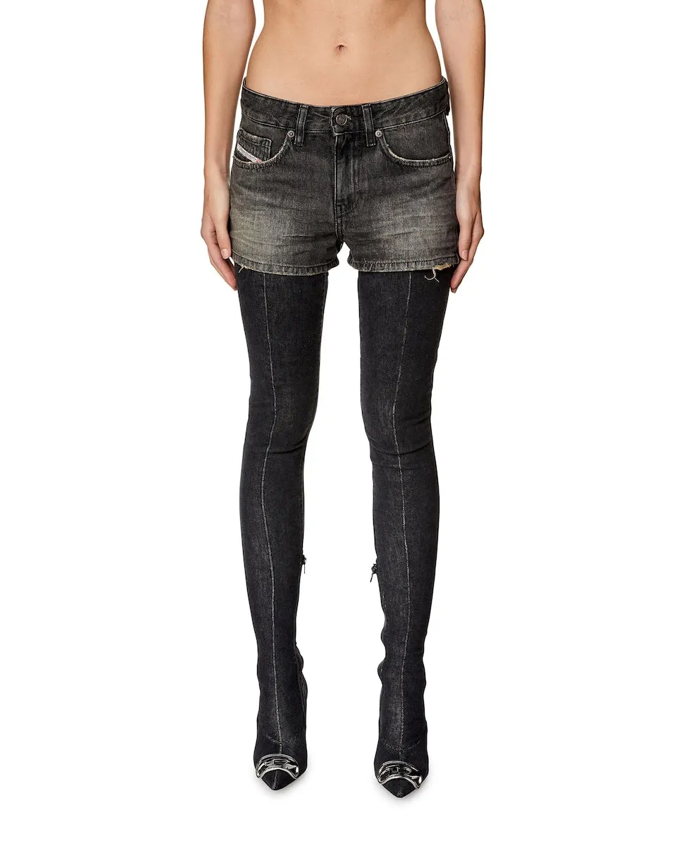 Женские шорты с карманами Diesel, черный
Женские шорты с карманами Diesel, черный