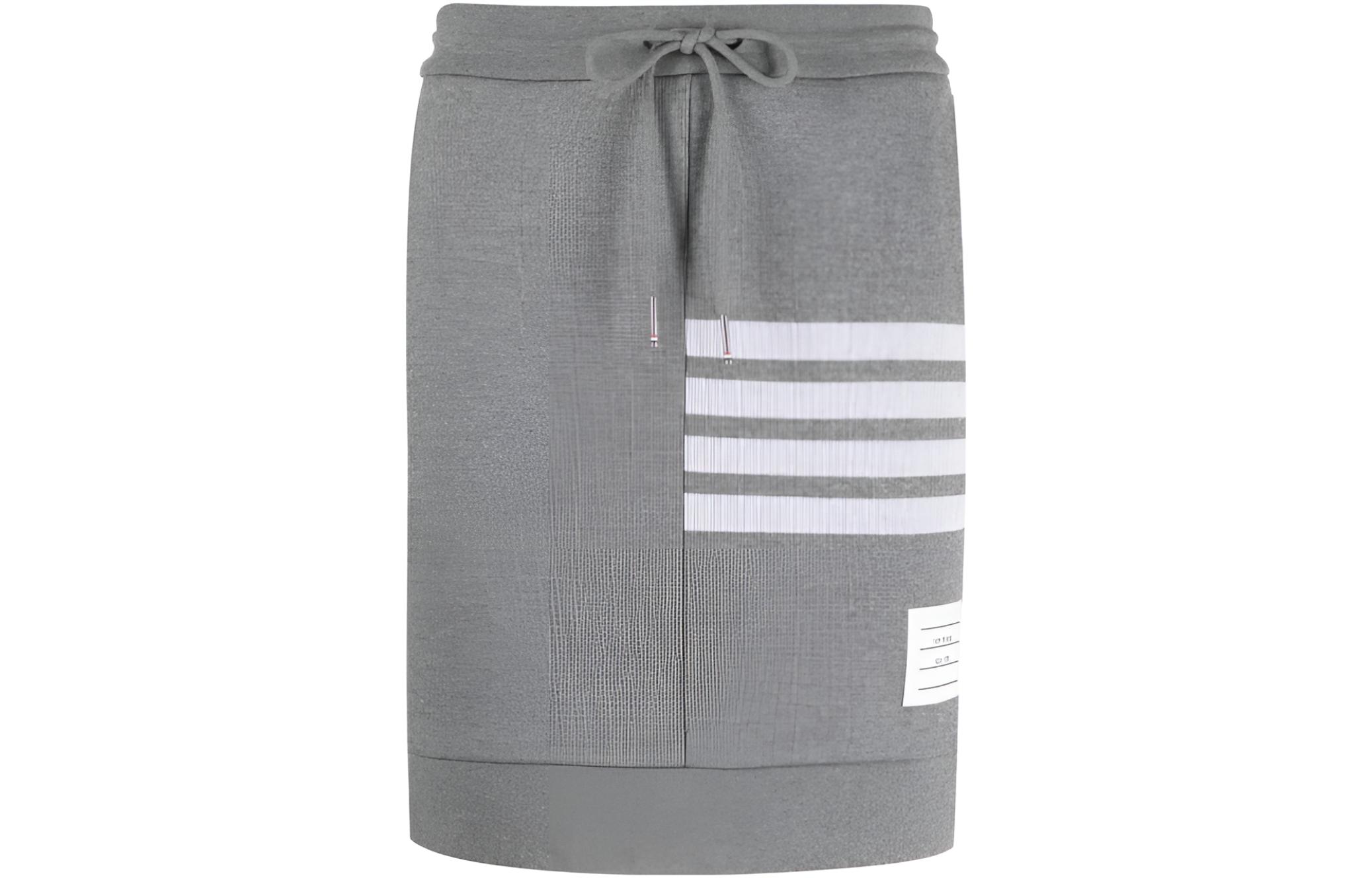 THOM BROWNE Повседневная короткая юбка для женщин, серый
THOM BROWNE Повседневная короткая юбка для женщин, серый