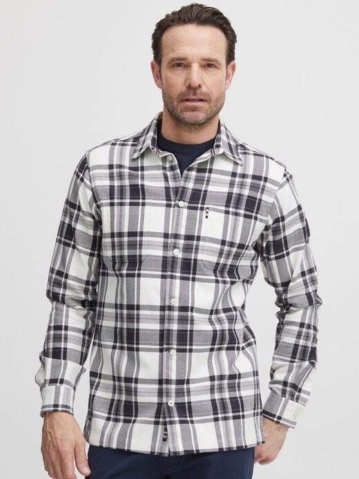 Рубашка в клетку fqoliver Fq1924, синий
Рубашка в клетку fqoliver Fq1924, синий