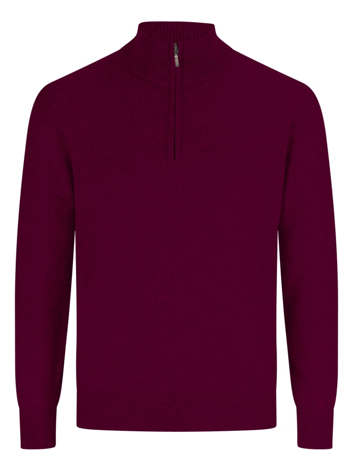 Свитер с воротником-стойкой клюквенно-красного цвета CASH-MERE.CH
Свитер с воротником-стойкой клюквенно-красного цвета CASH-MERE.CH