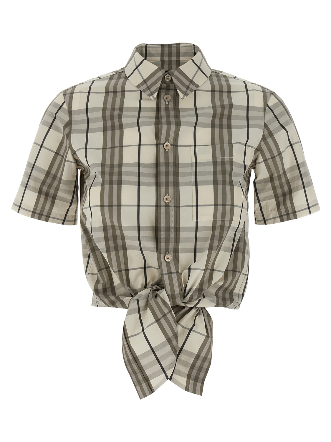 Укороченная рубашка BURBERRY, мультиколор
Укороченная рубашка BURBERRY, мультиколор
